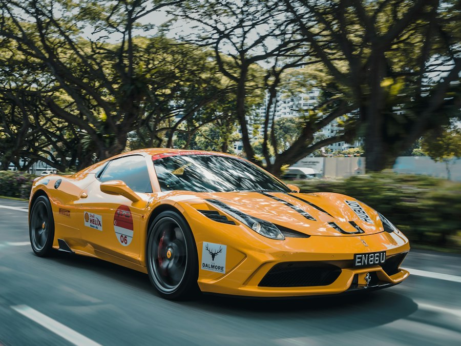 Carro com acabamento limpo